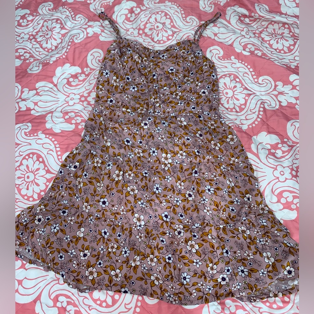 Aeropostale strappy floral dress